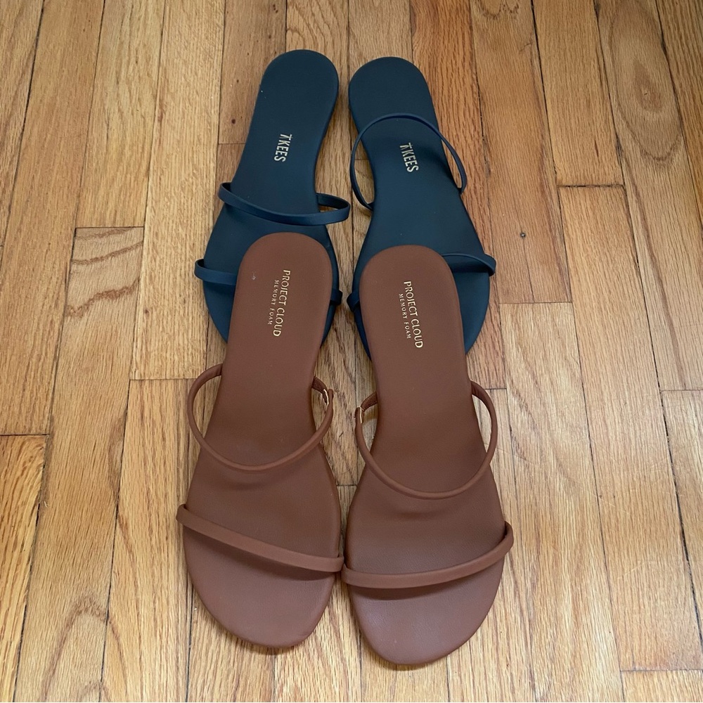 TKEES Gemma Sandals & Project Cloud Bundle